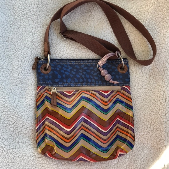 Fossil Handbags - Fossil Key-Per Crossbody Purse Handbag